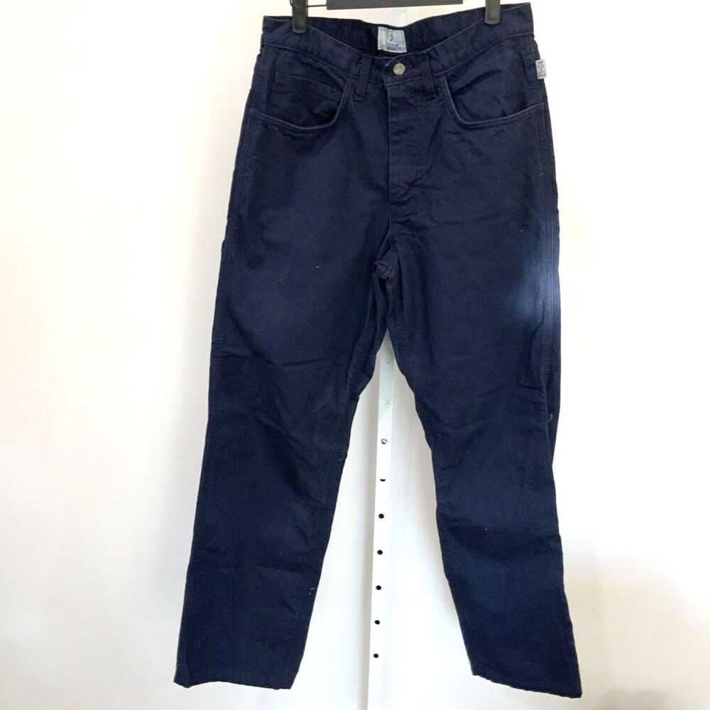 Tyndale Arc Rated FR Jeans Men’s 32x32 Cat 2 NFPA-2112 Navy Dark Wash